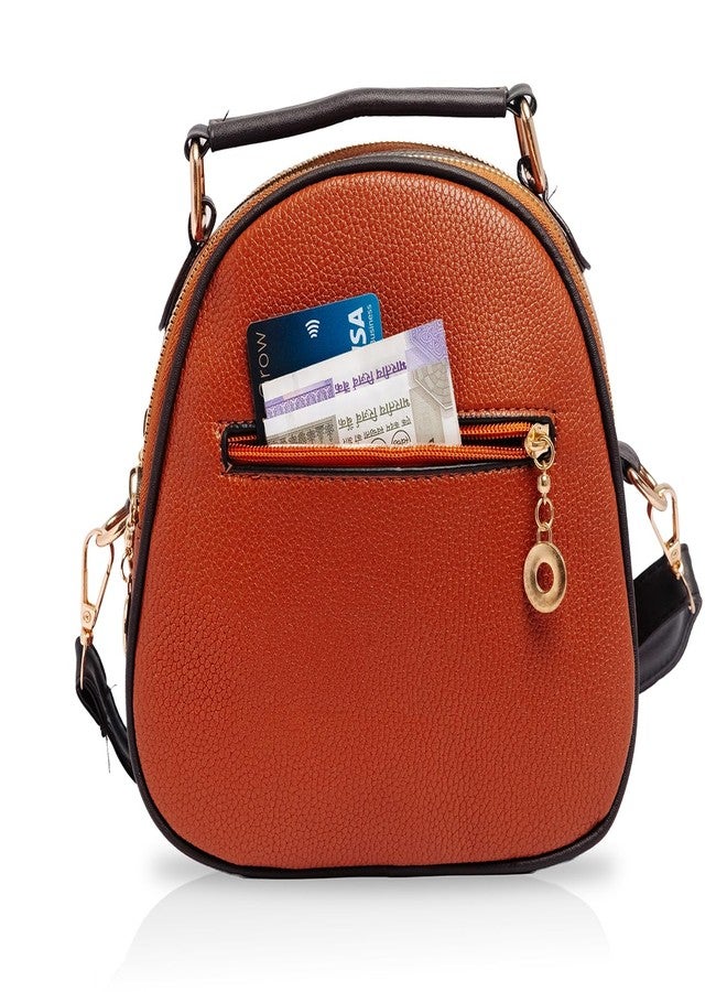 INOVERA (LABEL) Sling Bag for Women, Girls - Stylish Ladies Handbags Purses - Crossbody Bags with Adjustable Strap (Brown) - Image 5